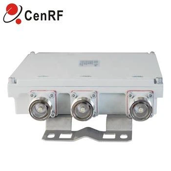 RF 3 In 1out DIN Female 3 Way Combiner
